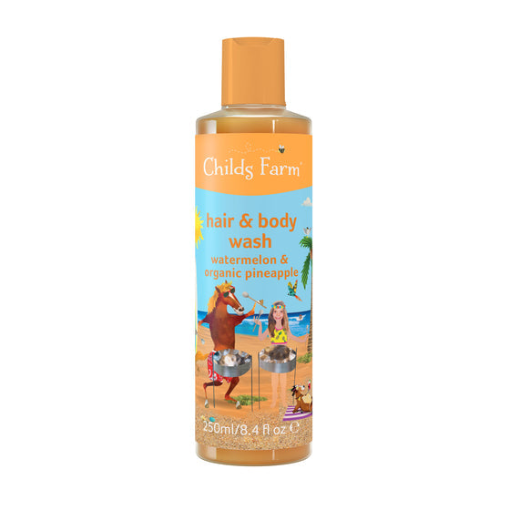 HAIR & BODY WASH WATERMELON & ORGANIC PINEAPPLE,ΒΡΕΦΙΚΟ & ΠΑΙΔΙΚΟ ΣΑΜΠΟΥΑΝ ΚΑΙ ΑΦΡΟΛΟΥΤΡΟ ΣΩΜΑΤΟΣ ΜΕ ΑΡΩΜΑ ΚΑΡΠΟΥΖΙ & ΟΡΓΑΝΙΚΟΥ ΑΝΑΝΑ
