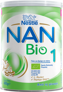 NAN BIO 1,ΒΙΟΛΟΓΙΚΟ ΒΡΕΦΙΚΟ ΓΑΛΑ ΣΕ ΣΚΟΝΗ 1ΗΣ ΒΡΕΦΙΚΗΣ ΗΛΙΚΙΑΣ ΑΠΌ ΤΗ ΓΕΝΝΗΣΗ ΕΩΣ 6 ΜΗΝΩΝ