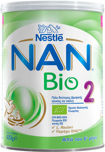 NAN BIO 2,ΒΙΟΛΟΓΙΚΟ ΒΡΕΦΙΚΟ ΓΑΛΑ ΣΕ ΣΚΟΝΗ 2ΗΣ ΒΡΕΦΙΚΗΣ ΗΛΙΚΙΑΣ ΑΠΌ 6 ΕΩΣ 12 ΜΗΝΩΝ