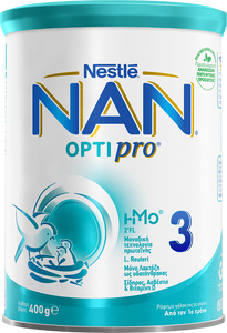 NAN OPTIPRO 3,ΒΡΕΦΙΚΟ ΡΟΦΗΜΑ ΓΑΛΑΚΤΟΣ ΣΕ ΣΚΟΝΗ ΓΙΑ ΒΡΕΦΗ ΑΠΌ 1 ΕΤΟΥΣ ΜΕ ΜΟΝΑΔΙΚΗ ΕΠΕΞΕΡΓΑΣΙΑ ΠΡΩΤΕΙΝΗΣ ΓΑΛΑΚΤΟΣ OPTIPRO