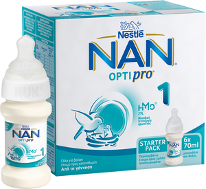 NAN OPTIPRO 1 RTF + STERILIZED TEATS,ΕΤΟΙΜΟ ΠΡΟΣ ΚΑΤΑΝΑΛΩΣΗ ΒΡΕΦΙΚΟ ΓΑΛΑ 1ΗΣ ΒΡΕΦΙΚΗΣ ΗΛΙΚΙΑΣ ΑΠΌ ΤΗ ΓΕΝΝΗΣΗ ΕΩΣ 6 ΜΗΝΩΝ ΣΕ ΑΠΟΣΤΕΙΡΩΜΕΝΟ ΜΠΟΥΚΑΛΙ & ΟΡΘΟΔΟΝΤΙΚΗ ΘΗΛΗ