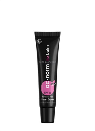 AC-NORM LIP BALM SPF15+, ΕΝΥΔΑΤΙΚΟ ΒΑΛΣΑΜΟ ΧΕΙΛΙΩΝ ΜΕ ΑΝΥΔΡΗ ΣΥΝΘΕΣΗ ΓΙΑ ΚΑΘΗΜΕΡΙΝΗ ΠΕΡΙΠΟΙΗΣΗ