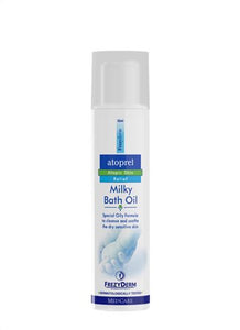 ATOPREL MILKY BATH OIL, ΓΑΛΑΚΤΩΔΕΣ ΚΑΘΑΡΙΣΤΙΚΟ ΛΑΔΙ  ΠΡΟΣΩΠΟΥ & ΣΩΜΑΤΟΣ ΓΙΑ ΞΗΡΟ/ΑΤΟΠΙΚΟ ΔΕΡΜΑ