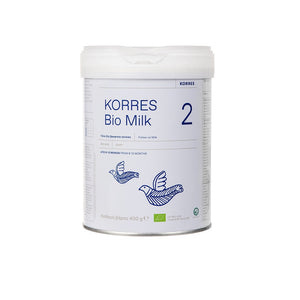 KORRES BIO MILK 2,ΒΙΟΛΟΓΙΚΟ ΒΡΕΦΙΚΟ ΓΑΛΑ ΣΕ ΣΚΟΝΗ 2ΗΣ ΒΡΕΦΙΚΗΣ ΗΛΙΚΙΑΣ ΑΠΌ 6 ΕΩΣ 12 ΜΗΝΩΝ