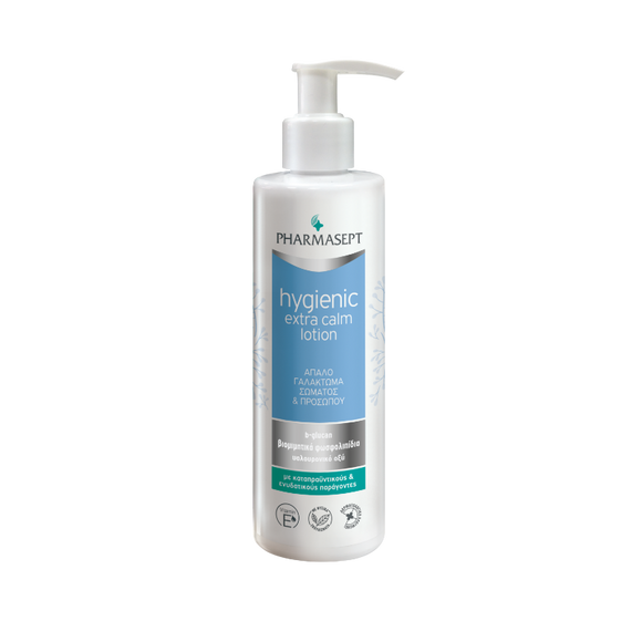 HYGIENIC EXTRA CALM LOTION,ΕΝΥΔΑΤΙΚΟ ΚΑΤΑΠΡΑΥΝΤΙΚΟ ΓΑΛΑΚΤΩΜΑ ΓΙΑ ΣΩΜΑ ΚΑΙ ΠΡΟΣΩΠΟ