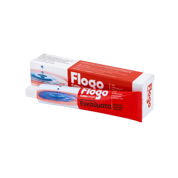 FLOGO CALM CREAM, ΚΡΕΜΑ ΓΙΑ ΠΡΟΣΩΠΟ ΚΑΙ ΣΩΜΑ ΓΙΑ ΕΠΙΦΑΝΕΙΚΑ ΕΓΚΑΥΜΑΤΑ