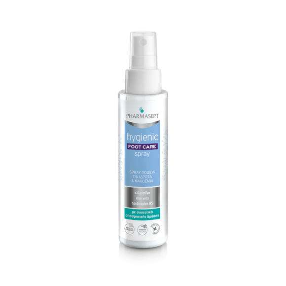 HYGIENIC FOOT SPRAY,ΑΠΟΣΜΗΤΙΚΟ ΣΠΡΕΙ ΠΟΔΙΩΝ ΓΙΑ ΙΔΡΩΤΑ/ΚΑΚΟΣΜΙΑ