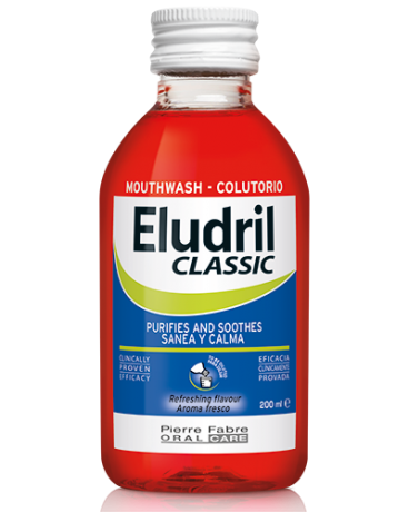 ELUDRIL Classic, ΣΤΟΜΑΤΙΚΟ ΔΙΑΛΥΜΑ ΧΛΩΡΕΞΙΔΙΝΗΣ