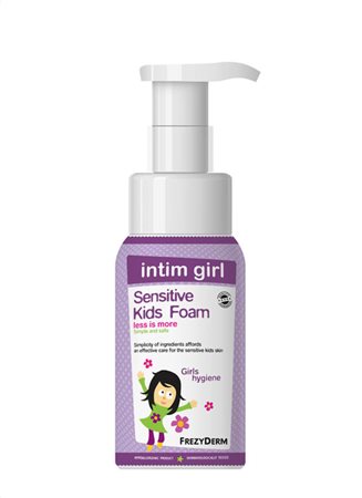 SENSITIVE KIDS INTIM GIRL FOAM,ΑΦΡΟΣ ΚΑΘΑΡΙΣΜΟΥ ΕΥΑΙΣΘΗΤΗΣ ΠΕΡΙΟΧΗΣ ΓΙΑ ΝΕΟΓΝΙΚΗ/ΠΑΙΔΙΚΗ & ΠΡΟΕΦΗΒΙΚΗ ΗΛΙΚΙΑ