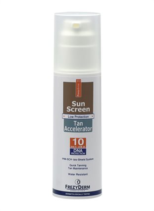 SUN SCREEN TAN ACCELERATOR SPF10+,ΑΝΤΗΛΙΑΚΟ ΓΑΛΑΚΤΩΜΑ ΠΡΟΣΩΠΟΥ & ΣΩΜΑΤΟΣ ΓΙΑ ΓΡΗΓΟΡΟ ΜΑΥΡΙΣΜΑ
