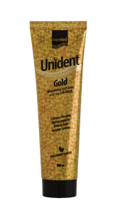 UNIDENT Gold Toothpaste,ΛΕΥΚΑΝΤΙΚΗ ΟΔΟΝΤΟΠΑΣΤΑ ΜΕ ΨΗΓΜΑΤΑ ΧΡΥΣΟΥ ΓΙΑ ΚΑΘΗΜΕΡΙΝΗ ΧΡΗΣΗ