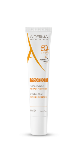 PROTECT FLUIDE INVISIBLE SPF50+ ΑΝΤΗΛΙΑΚΗ ΔΙΑΦΑΝΗ ΚΡΕΜΑ ΠΡΟΣΩΠΟΥ ΜΕ SPF50+