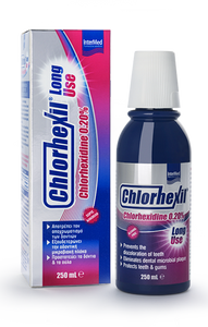 CHLORHEXIL 0.20% Mouthwash Long Use,ΔΙΑΛΥΜΑ ΠΟΛΛΑΠΛΗΣ ΠΡΟΣΤΑΣΙΑΣ ΣΤΟΜΑΤΙΚΗΣ ΚΟΙΛΟΤΗΤΑΣ ΜΕ ΧΛΩΡΕΞΙΔΙΝΗ