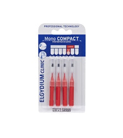 ELGYDIUM MONOCOMPACT RED ,ΜΕΣΟΔΟΝΤΙΑ ΒΟΥΡΤΣΑΚΙΑ ΚΟΚΚΙΝΑ 0,7mm