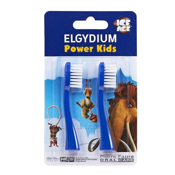 ELGYDIUM POWER KIDS REFILL I.A. BLUE,ΑΝΤΑΛΛΑΚΤΙΚΗ ΚΕΦΑΛΗ ΠΑΙΔΙΚΗΣ ΗΛΕΚΤΡΙΚΗΣ ΟΔΟΝΤΟΒΟΥΡΤΣΑΣ ΣΕ ΜΠΛΕ ΧΡΩΜΑ ΜΕ ΗΡΩΕΣ ICE AGE