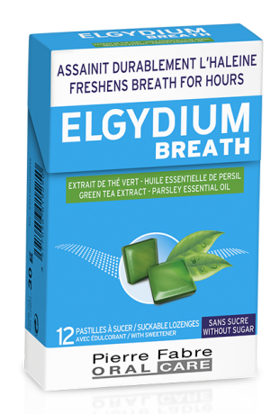 ELGYDIUM BREATH POCKET, ΠΑΣΤΙΛΙΕΣ ΜΕ ΠΡΑΣΙΝΟ ΤΣΑΙ & ΜΑΙΝΤΑΝΟ ΧΩΡΙΣ ΖΑΧΑΡΗ ΓΙΑ ΤΗ ΚΑΚΟΣΜΙΑ ΣΤΟΜΑΤΟΣ