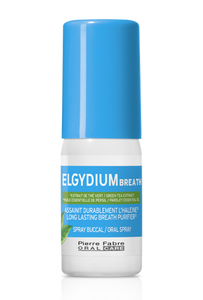 ELGYDIUM BREATH SPRAY, ΣΤΟΜΑΤΙΚΟ ΣΠΡΕΙ ΜΕ ΠΡΑΣΙΝΟ ΤΣΑΙ & ΜΑΙΝΤΑΝΟ ΓΙΑ ΤΗ ΚΑΚΟΣΜΙΑ ΣΤΟΜΑΤΟΣ
