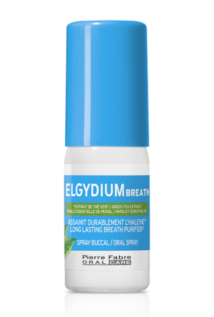 ELGYDIUM BREATH SPRAY, ΣΤΟΜΑΤΙΚΟ ΣΠΡΕΙ ΜΕ ΠΡΑΣΙΝΟ ΤΣΑΙ & ΜΑΙΝΤΑΝΟ ΓΙΑ ΤΗ ΚΑΚΟΣΜΙΑ ΣΤΟΜΑΤΟΣ