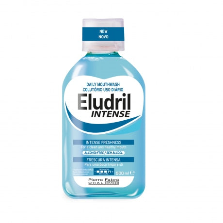 ELUDRIL INTENSE, ΚΑΘΗΜΕΡΙΝΟ ΣΤΟΜΑΤΙΚΟ ΔΙΑΛΥΜΑ ΧΩΡΙΣ ΑΛΚΟΟΛ ΓΙΑ ΕΝΤΟΝΗ ΑΙΣΘΗΣΗ ΦΡΕΣΚΑΔΑΣ
