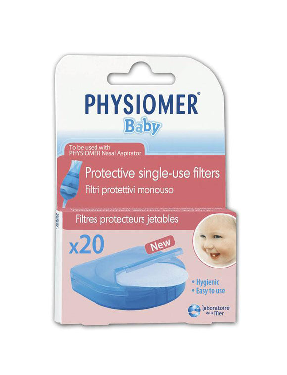 PHYSIOMER, ΑΝΤΑΛΛΑΚΤΙΚΑ ΠΡΟΣΤΑΤΕΥΤΙΚΑ ΦΙΛΤΡΑ ΜΙΑΣ ΧΡΗΣΗΣ ΓΙΑ ΡΙΝΙΚΟ ΑΠΟΦΡΑΚΤΗΡΑ ΒΡΕΦΩΝ
