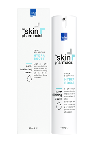 SKIN PHARMACIST ΗYDRA ΒOOST Pore Minimizing Cream,ΕΛΑΦΡΙΑ ΕΝΥΔΑΤΙΚΗ ΚΡΕΜΑ ΠΡΟΣΩΠΟΥ ΓΙΑ ΚΑΝΟΝΙΚΟ & ΛΙΠΑΡΟ ΔΕΡΜΑ
