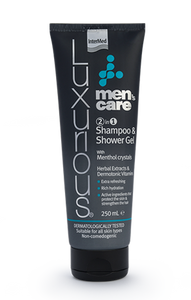 LUXURIOUS Men's Care Shampoo & Shower Gel,ΑΝΔΡΙΚΟ ΑΦΡΟΛΟΥΤΡΟ & ΣΑΜΠΟΥΑΝ 2 ΣΕ 1