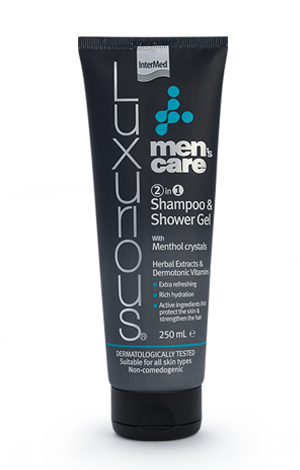 LUXURIOUS Men's Care Shampoo & Shower Gel,ΑΝΔΡΙΚΟ ΑΦΡΟΛΟΥΤΡΟ & ΣΑΜΠΟΥΑΝ 2 ΣΕ 1
