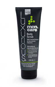 LUXURIOUS Men's Care Body Scrub,ΣΚΡΑΜΠ ΣΩΜΑΤΟΣ ΜΕ ΕΚΧΥΛΙΣΜΑΤΑ ΒΟΤΑΝΩΝ ΓΙΑ ΑΠΟΛΕΠΙΣΗ & ΤΟΝΩΣΗ ΓΙΑ ΑΝΔΡΕΣ