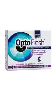 OPTOFRESH,ΟΦΘΑΛΜΙΚΕΣ ΣΤΑΓΟΝΕΣ ΓΙΑ ΞΗΡΟΥΣ,ΕΡΕΘΙΣΜΕΝΟΥΣ & ΚΟΥΡΑΣΜΕΝΟΥΣ ΟΦΘΑΛΜΟΥΣ