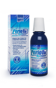 Periofix 0.20% Mouthwash,ΔΙΑΛΥΜΑ ΜΕ ΧΛΩΡΕΞΙΔΙΝΗ & ΥΑΛΟΥΡΟΝΙΚΟ ΟΞΥ ΠΟΛΛΑΠΛΗΣ ΠΡΟΣΤΑΣΙΑΣ ΣΤΟΜΑΤΙΚΗΣ ΚΟΙΛΟΤΗΤΑΣ