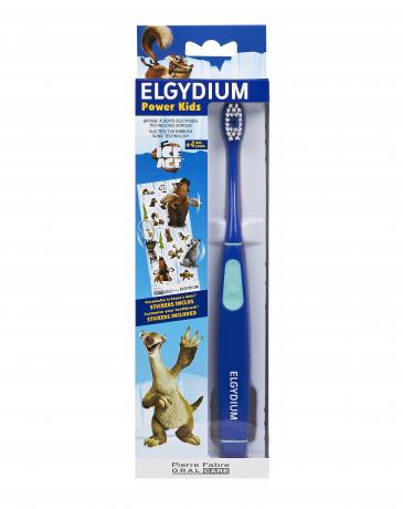 ELGYDIUM POWER KIDS ICE AGE T/B BLUE,ΠΑΙΔΙΚΗ ΗΛΕΛΤΡΙΚΗ ΟΔΟΝΤΟΒΟΥΡΤΣΑ ΣΕ ΜΠΛΕ ΧΡΩΜΑ ΜΕ ΗΡΩΕΣ ICE AGE