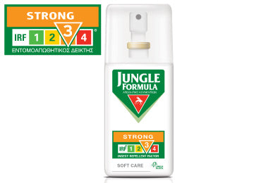 JUNGLE FORMULA STRONG SOFT CARE IRF 3, ΕΝΤΟΜΟΑΠΩΘΗΤΙΚΟ ΣΠΡΕΙ ΧΩΡΙΣ ΟΙΝΟΠΝΕΥΜΑ & ΑΡΩΜΑ