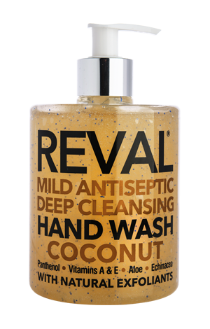 REVAL Deep Cleansing Hand Wash Coconut,ΚΑΘΑΡΙΣΤΙΚΟ ΧΕΡΙΩΝ ΓΙΑ ΒΑΘΥ ΚΑΘΑΡΙΣΜΟ & ΗΠΙΑ ΑΝΤΙΒΑΚΤΗΡΙΔΙΑΚΗ ΔΡΑΣΗ ΜΕ ΚΑΡΥΔΑ