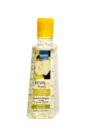 REVAL Plus Hand Gel Vanilla,ΒΙΟΚΤΟΝΟ ΑΝΤΙΣΗΠΤΙΚΟ ΧΕΡΙΩΝ ΧΩΡΙΣ ΧΡΗΣΗ ΝΕΡΟΥ ΜΕ ΑΡΩΜΑ ΒΑΝΙΛΙΑ