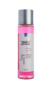 SKIN PHARMACIST SENSITIVE SKIN B12 Tonic Water,ΕΝΥΔΑΤΙΚΗ & ΚΑΤΑΠΡΑΥΝΤΙΚΗ ΛΟΣΙΟΝ ΠΡΟΣΩΠΟΥ ΓΙΑ ΚΑΘΑΡΟ & ΑΝΑΖΩΟΓΟΝΗΜΕΝΟ ΔΕΡΜΑ